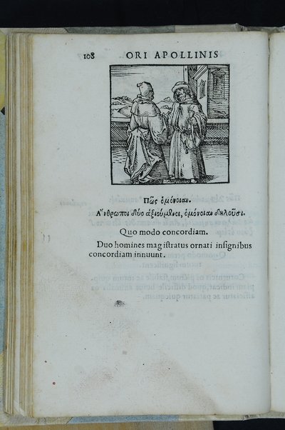 Horou Apollonos Neiloou hieroglyphika. Ori Apollinis Niliaci, De sacris notis & sculpturis libri duo, vbi ad fidem vetusti codicis manu scripti restituta sunt loca permulta, corrupta ante ac deplorata. Quibus accessit uersio recens, per Io. Mercerum Vticensem concinnata, & obseruationes non infrugiferae