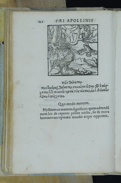 Horou Apollonos Neiloou hieroglyphika. Ori Apollinis Niliaci, De sacris notis & sculpturis libri duo, vbi ad fidem vetusti codicis manu scripti restituta sunt loca permulta, corrupta ante ac deplorata. Quibus accessit uersio recens, per Io. Mercerum Vticensem concinnata, & obseruationes non infrugiferae