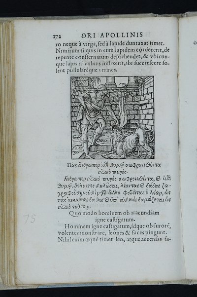 Horou Apollonos Neiloou hieroglyphika. Ori Apollinis Niliaci, De sacris notis & sculpturis libri duo, vbi ad fidem vetusti codicis manu scripti restituta sunt loca permulta, corrupta ante ac deplorata. Quibus accessit uersio recens, per Io. Mercerum Vticensem concinnata, & obseruationes non infrugiferae