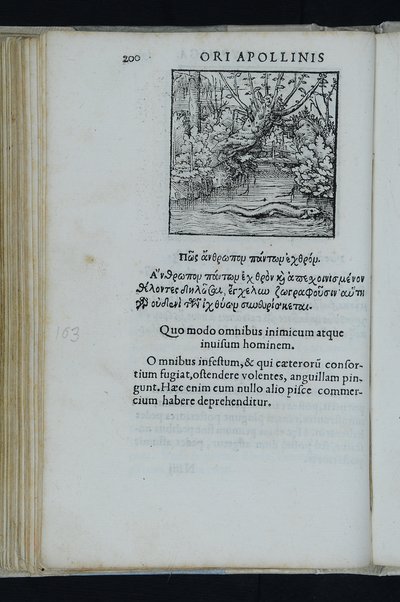 Horou Apollonos Neiloou hieroglyphika. Ori Apollinis Niliaci, De sacris notis & sculpturis libri duo, vbi ad fidem vetusti codicis manu scripti restituta sunt loca permulta, corrupta ante ac deplorata. Quibus accessit uersio recens, per Io. Mercerum Vticensem concinnata, & obseruationes non infrugiferae