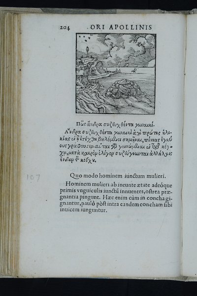 Horou Apollonos Neiloou hieroglyphika. Ori Apollinis Niliaci, De sacris notis & sculpturis libri duo, vbi ad fidem vetusti codicis manu scripti restituta sunt loca permulta, corrupta ante ac deplorata. Quibus accessit uersio recens, per Io. Mercerum Vticensem concinnata, & obseruationes non infrugiferae