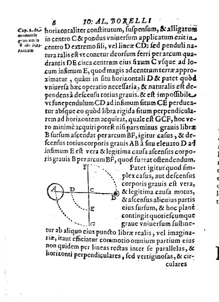 De motionibus naturalibus a grauitate pendentibus, liber Io. Alphonsi Borrelli in Academia Pisana matheseos professoris