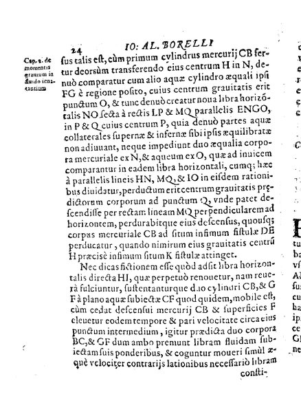 De motionibus naturalibus a grauitate pendentibus, liber Io. Alphonsi Borrelli in Academia Pisana matheseos professoris