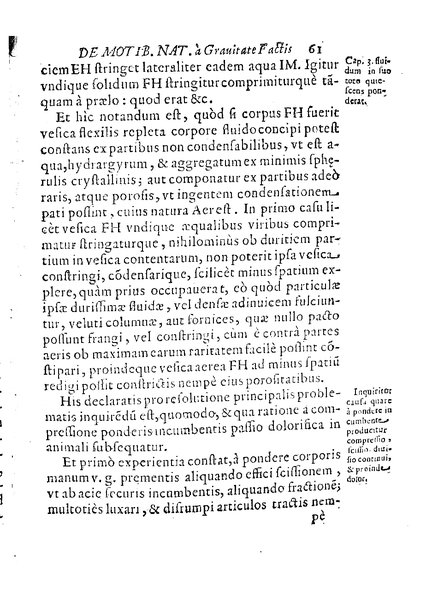 De motionibus naturalibus a grauitate pendentibus, liber Io. Alphonsi Borrelli in Academia Pisana matheseos professoris