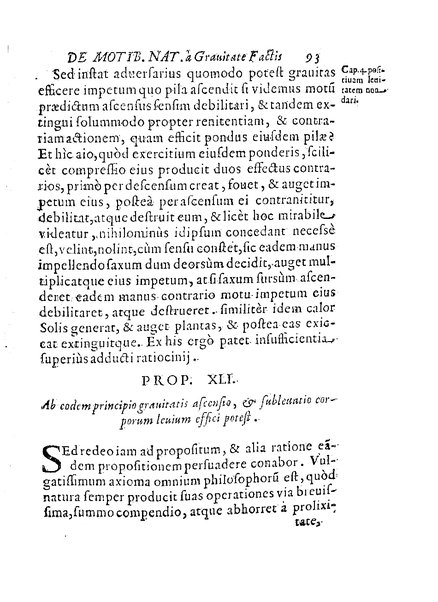 De motionibus naturalibus a grauitate pendentibus, liber Io. Alphonsi Borrelli in Academia Pisana matheseos professoris