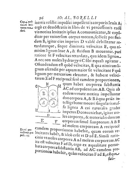 De motionibus naturalibus a grauitate pendentibus, liber Io. Alphonsi Borrelli in Academia Pisana matheseos professoris