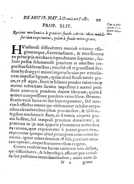 De motionibus naturalibus a grauitate pendentibus, liber Io. Alphonsi Borrelli in Academia Pisana matheseos professoris