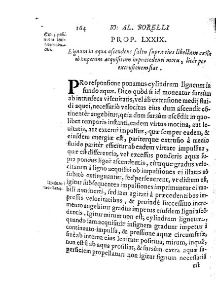 De motionibus naturalibus a grauitate pendentibus, liber Io. Alphonsi Borrelli in Academia Pisana matheseos professoris