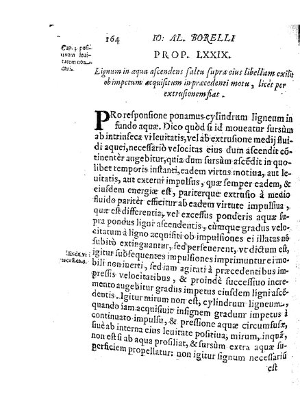 De motionibus naturalibus a grauitate pendentibus, liber Io. Alphonsi Borrelli in Academia Pisana matheseos professoris