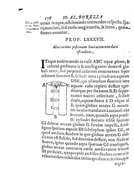 De motionibus naturalibus a grauitate pendentibus, liber Io. Alphonsi Borrelli in Academia Pisana matheseos professoris