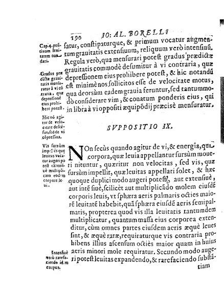 De motionibus naturalibus a grauitate pendentibus, liber Io. Alphonsi Borrelli in Academia Pisana matheseos professoris