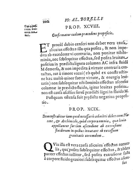 De motionibus naturalibus a grauitate pendentibus, liber Io. Alphonsi Borrelli in Academia Pisana matheseos professoris