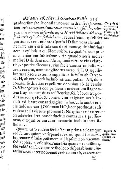 De motionibus naturalibus a grauitate pendentibus, liber Io. Alphonsi Borrelli in Academia Pisana matheseos professoris