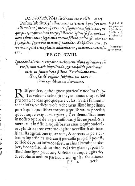 De motionibus naturalibus a grauitate pendentibus, liber Io. Alphonsi Borrelli in Academia Pisana matheseos professoris