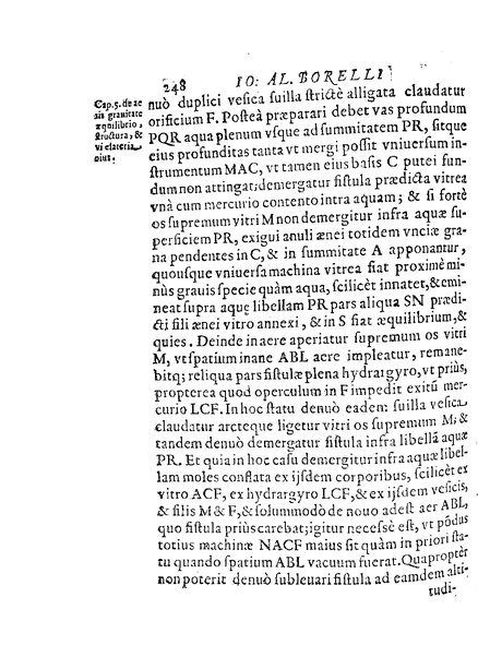 De motionibus naturalibus a grauitate pendentibus, liber Io. Alphonsi Borrelli in Academia Pisana matheseos professoris