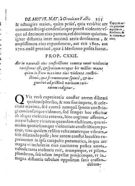 De motionibus naturalibus a grauitate pendentibus, liber Io. Alphonsi Borrelli in Academia Pisana matheseos professoris