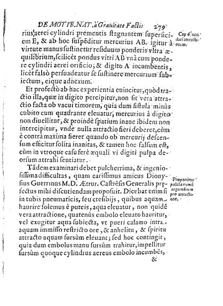 De motionibus naturalibus a grauitate pendentibus, liber Io. Alphonsi Borrelli in Academia Pisana matheseos professoris