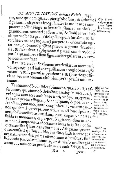 De motionibus naturalibus a grauitate pendentibus, liber Io. Alphonsi Borrelli in Academia Pisana matheseos professoris