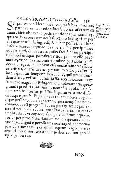 De motionibus naturalibus a grauitate pendentibus, liber Io. Alphonsi Borrelli in Academia Pisana matheseos professoris