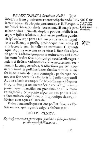 De motionibus naturalibus a grauitate pendentibus, liber Io. Alphonsi Borrelli in Academia Pisana matheseos professoris