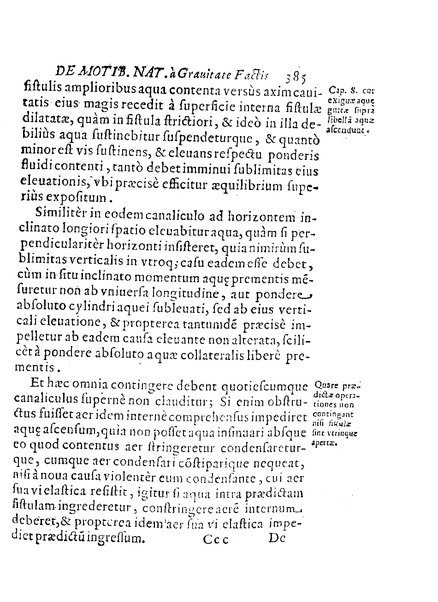 De motionibus naturalibus a grauitate pendentibus, liber Io. Alphonsi Borrelli in Academia Pisana matheseos professoris