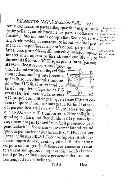 De motionibus naturalibus a grauitate pendentibus, liber Io. Alphonsi Borrelli in Academia Pisana matheseos professoris