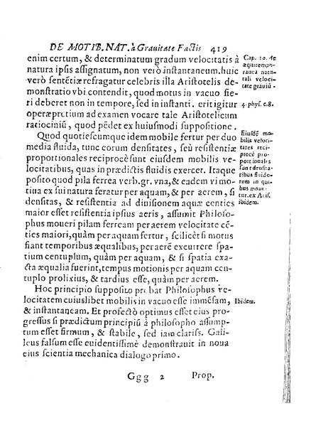 De motionibus naturalibus a grauitate pendentibus, liber Io. Alphonsi Borrelli in Academia Pisana matheseos professoris