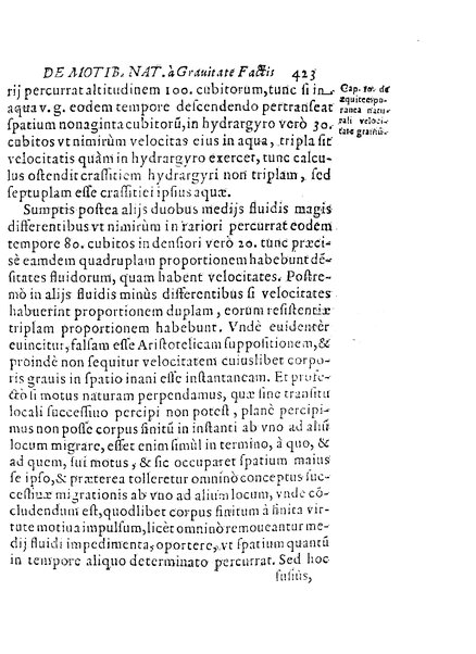 De motionibus naturalibus a grauitate pendentibus, liber Io. Alphonsi Borrelli in Academia Pisana matheseos professoris
