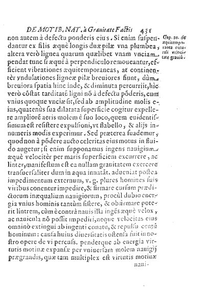 De motionibus naturalibus a grauitate pendentibus, liber Io. Alphonsi Borrelli in Academia Pisana matheseos professoris