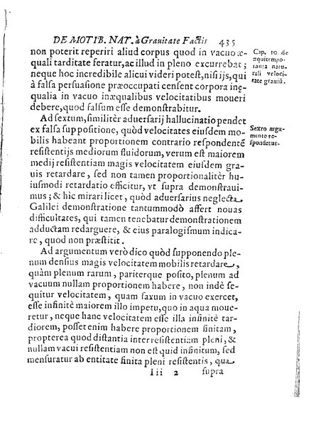 De motionibus naturalibus a grauitate pendentibus, liber Io. Alphonsi Borrelli in Academia Pisana matheseos professoris