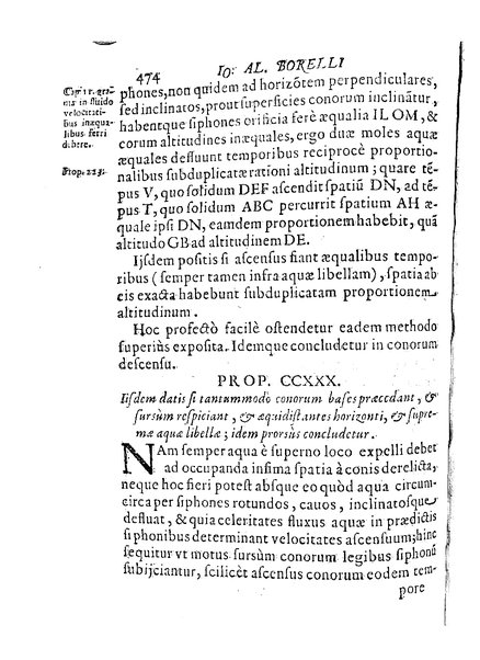 De motionibus naturalibus a grauitate pendentibus, liber Io. Alphonsi Borrelli in Academia Pisana matheseos professoris