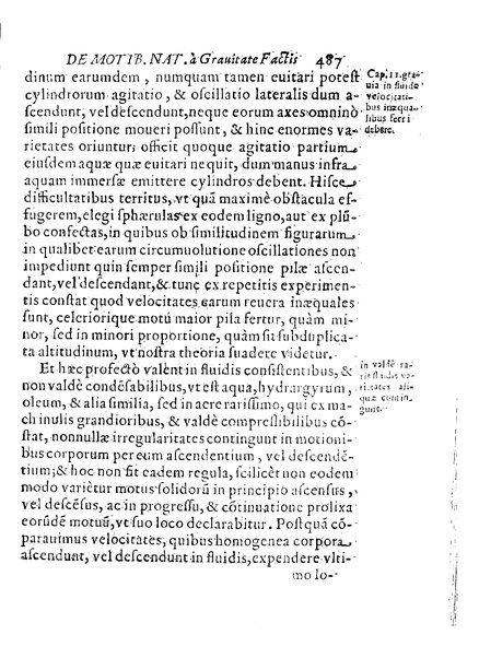 De motionibus naturalibus a grauitate pendentibus, liber Io. Alphonsi Borrelli in Academia Pisana matheseos professoris