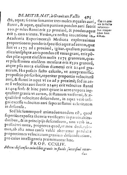 De motionibus naturalibus a grauitate pendentibus, liber Io. Alphonsi Borrelli in Academia Pisana matheseos professoris