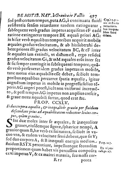 De motionibus naturalibus a grauitate pendentibus, liber Io. Alphonsi Borrelli in Academia Pisana matheseos professoris