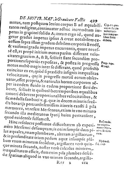 De motionibus naturalibus a grauitate pendentibus, liber Io. Alphonsi Borrelli in Academia Pisana matheseos professoris