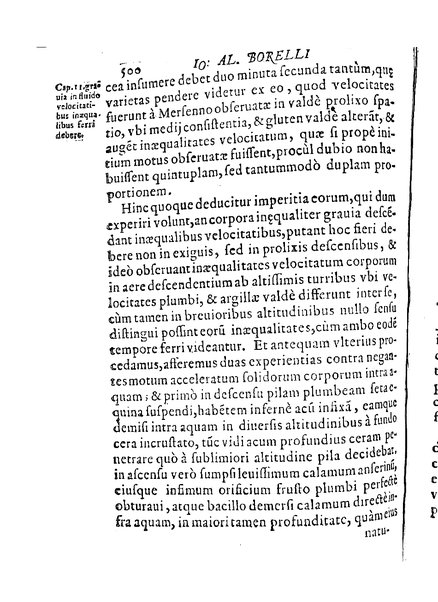 De motionibus naturalibus a grauitate pendentibus, liber Io. Alphonsi Borrelli in Academia Pisana matheseos professoris