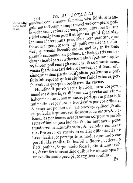 De motionibus naturalibus a grauitate pendentibus, liber Io. Alphonsi Borrelli in Academia Pisana matheseos professoris
