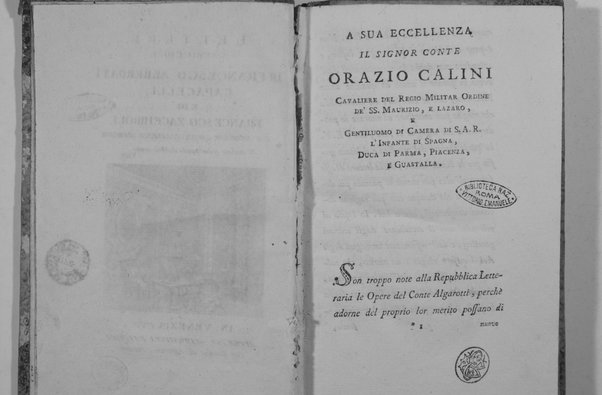 Lettere capricciose di Francesco Albergati Capacelli, e di Francesco Zacchiroli, dai medesimi capricciosamente stampate