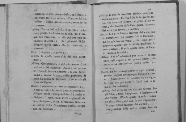 Lettere capricciose di Francesco Albergati Capacelli, e di Francesco Zacchiroli, dai medesimi capricciosamente stampate