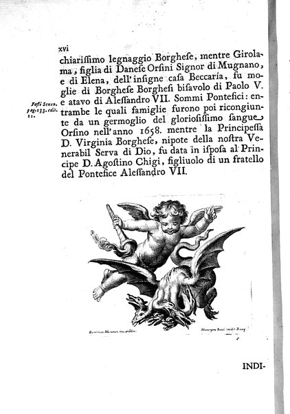 La vita della venerabile serva di Dio D. Cammilla Orsini Borghese principessa di Sulmona di poi suor Maria Vittoria religiosa dell'Ordine dell'Annunziata. Libri 8