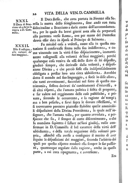 La vita della venerabile serva di Dio D. Cammilla Orsini Borghese principessa di Sulmona di poi suor Maria Vittoria religiosa dell'Ordine dell'Annunziata. Libri 8