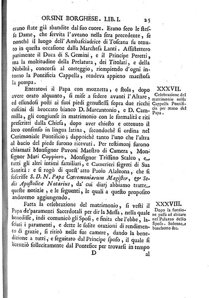 La vita della venerabile serva di Dio D. Cammilla Orsini Borghese principessa di Sulmona di poi suor Maria Vittoria religiosa dell'Ordine dell'Annunziata. Libri 8