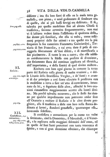 La vita della venerabile serva di Dio D. Cammilla Orsini Borghese principessa di Sulmona di poi suor Maria Vittoria religiosa dell'Ordine dell'Annunziata. Libri 8