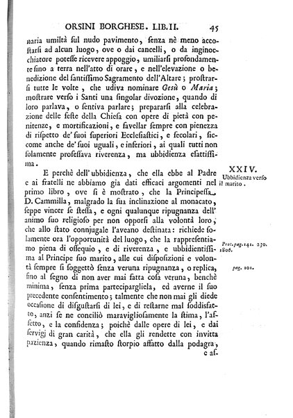 La vita della venerabile serva di Dio D. Cammilla Orsini Borghese principessa di Sulmona di poi suor Maria Vittoria religiosa dell'Ordine dell'Annunziata. Libri 8