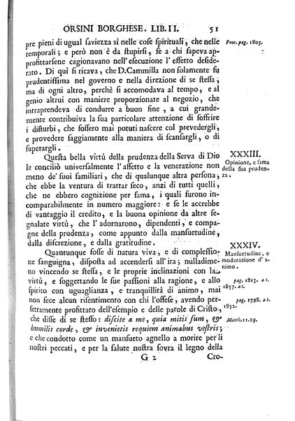 La vita della venerabile serva di Dio D. Cammilla Orsini Borghese principessa di Sulmona di poi suor Maria Vittoria religiosa dell'Ordine dell'Annunziata. Libri 8