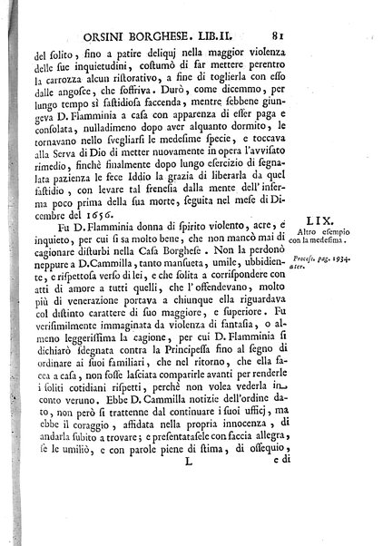 La vita della venerabile serva di Dio D. Cammilla Orsini Borghese principessa di Sulmona di poi suor Maria Vittoria religiosa dell'Ordine dell'Annunziata. Libri 8