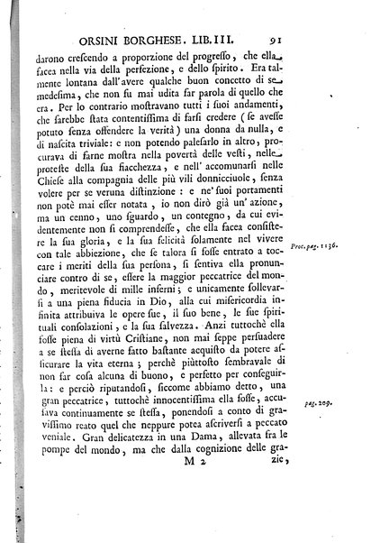 La vita della venerabile serva di Dio D. Cammilla Orsini Borghese principessa di Sulmona di poi suor Maria Vittoria religiosa dell'Ordine dell'Annunziata. Libri 8