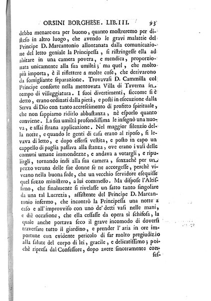 La vita della venerabile serva di Dio D. Cammilla Orsini Borghese principessa di Sulmona di poi suor Maria Vittoria religiosa dell'Ordine dell'Annunziata. Libri 8