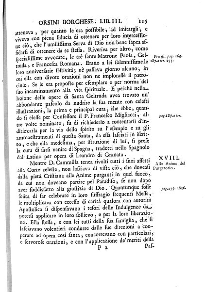 La vita della venerabile serva di Dio D. Cammilla Orsini Borghese principessa di Sulmona di poi suor Maria Vittoria religiosa dell'Ordine dell'Annunziata. Libri 8