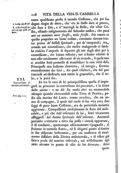 La vita della venerabile serva di Dio D. Cammilla Orsini Borghese principessa di Sulmona di poi suor Maria Vittoria religiosa dell'Ordine dell'Annunziata. Libri 8